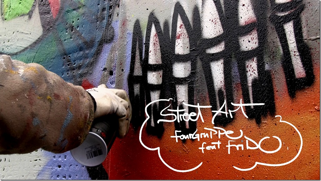 fourgruppe-street-art-video