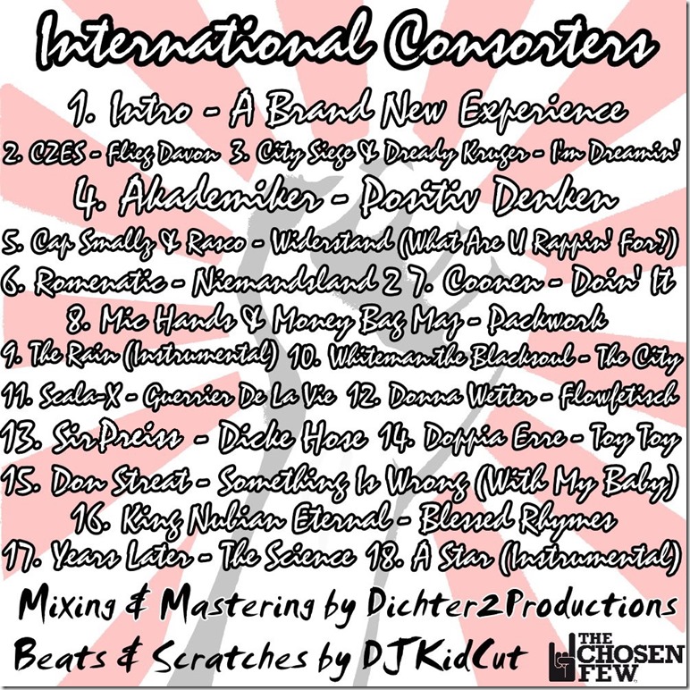 DJKidCut - International Consorters (Back Cover)