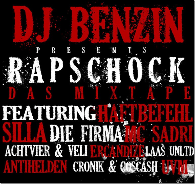 DJ Benzin präsentiert Rapschock Mixtape (Cover)